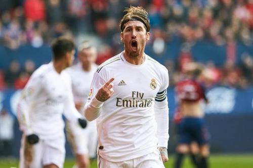 拉莫斯西甲出场数破纪录 目前占居皇马队史第五