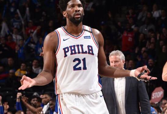 28+12填满数据栏 恩比德表现优异 率队获胜