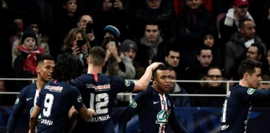 法甲霸主轻松拿下9连胜 大巴黎6-1大胜第戎