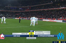 里尔不敌马赛 马赛巩固第二宝座