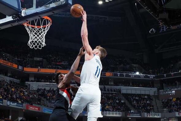 步行者106-100险胜开拓者 激烈焦灼