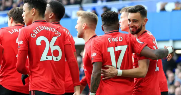 曼联1-1险平埃弗顿创英超纪录 B费1周内完成3连杀