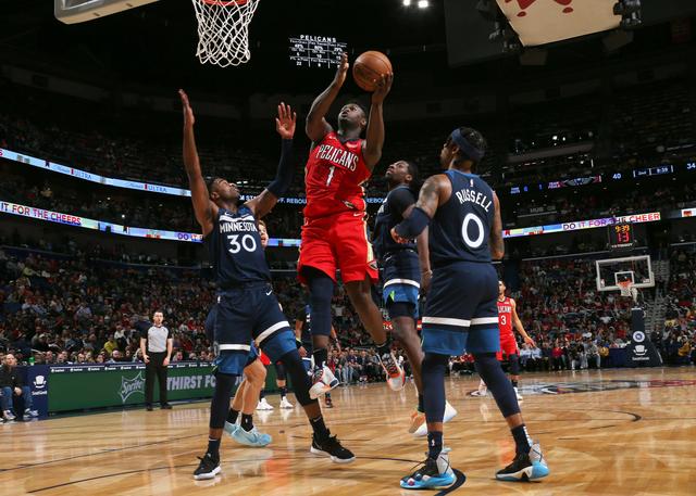 鹈鹕憾负森林狼