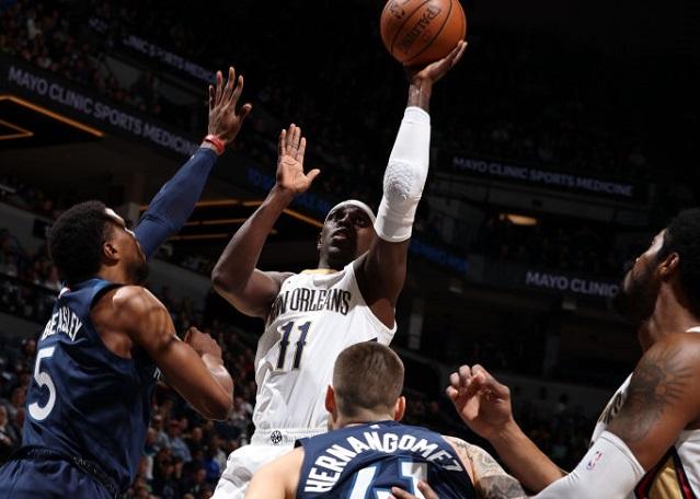 鹈鹕客场胜森林狼