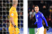 莱切斯特-阿斯顿维拉4-0,瓦尔迪和巴恩斯两个进球