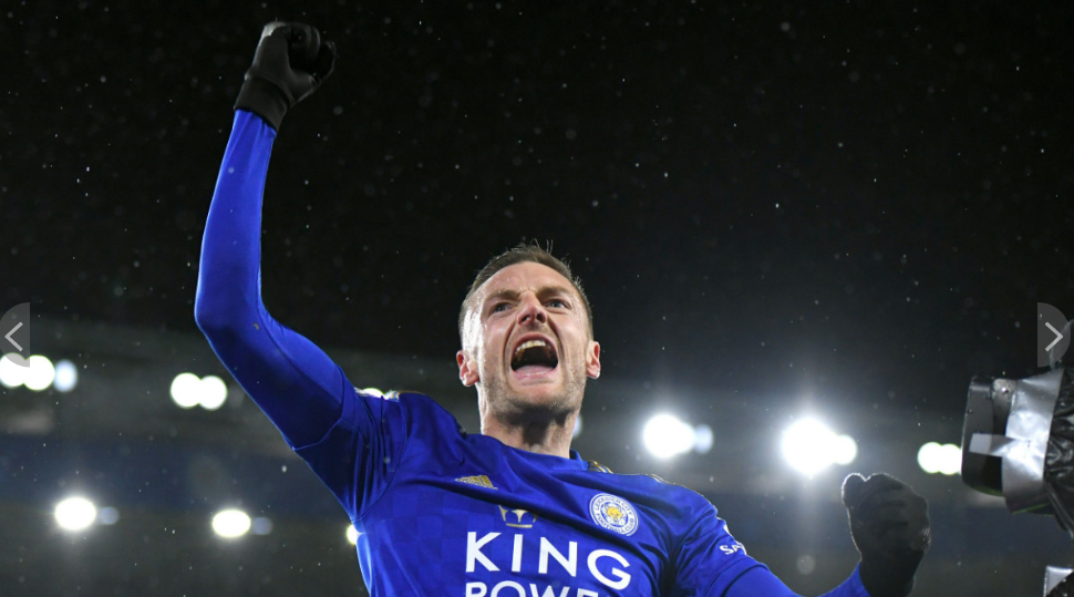 莱斯特4-0维拉 瓦尔迪破进球荒贡献2球