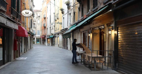 意大利累计确诊破万 西甲等赛事将空场举行