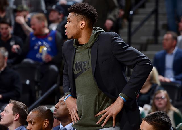 字母哥现已恢复训练