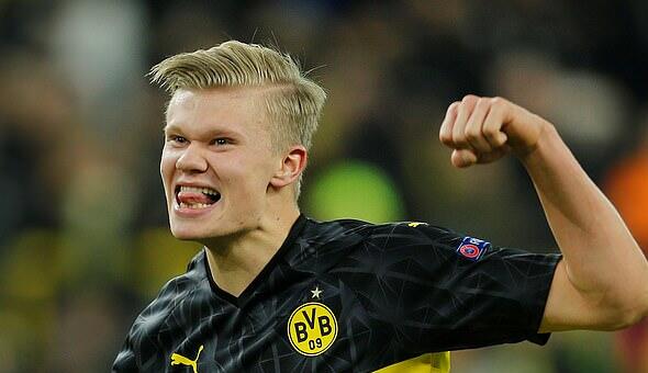 哈兰德表现出众 天生神技教不出来