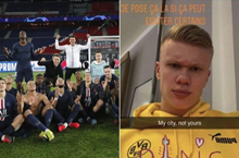 内马尔姆巴佩等人在赢得欧冠后嘲笑哈兰德，备受粉丝争议