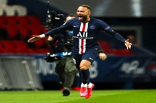 大巴黎近4年首进8强 内马尔破门建功