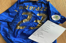 马特拉齐拍卖战衣,想要为抗疫战斗出一份力