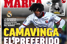 皇马本打算将卡马文加收入麾下,但是疫情让这个事情难办了很多