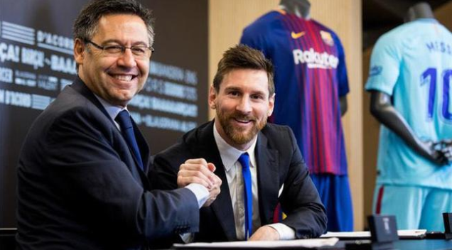 巴萨主席:梅西要求执行减薪方案 不希望西甲空场