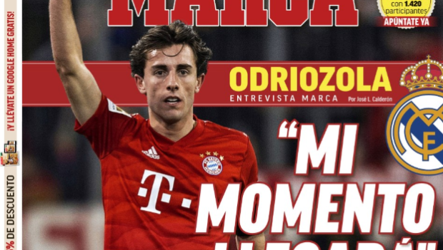 奥德里奥索拉：在皇马踢1年相当于其他俱乐部踢3年