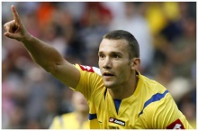 舍甫琴科对待欧冠比赛如同游戏 一年就征服欧罗巴的核弹头