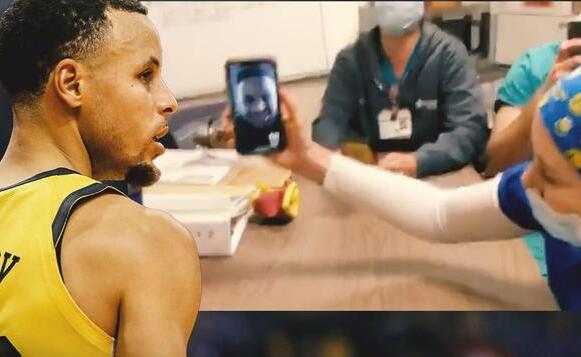 库里和奥克兰抗疫医护人员视频连线，并送上自己的慰问