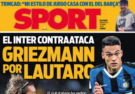 国米站不住了,横刀夺爱想要得到格列兹曼