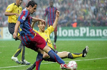 他作为替补效力巴萨3年, 只踢进1球, 却让球队拿下了欧冠奖杯