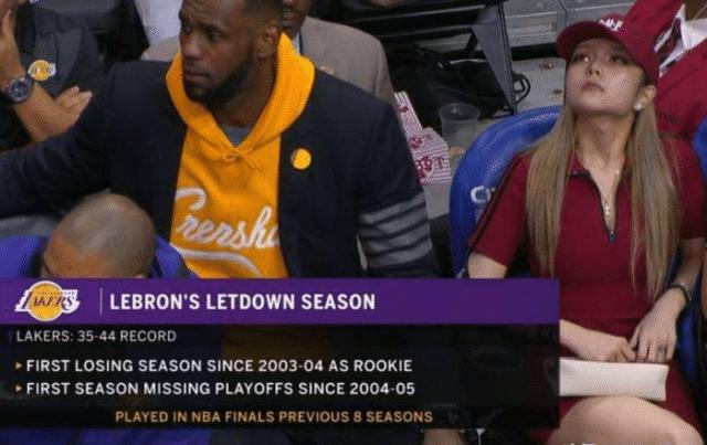 在詹姆斯旁看NBA，周扬青的身份不简单