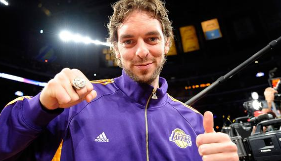 16号若退役我将荣幸之至，加索尔表示湖人夺冠的机会还是很大