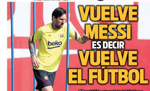 西甲联盟主席：如果能在6月12日重启，那会是极好的