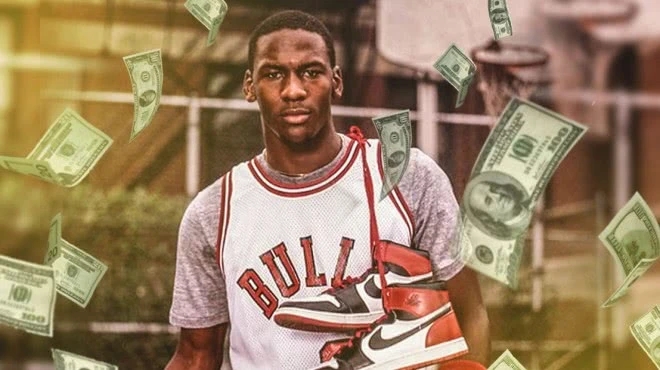 乔丹签名球鞋又刷新记录了，达到了56万美元的天价