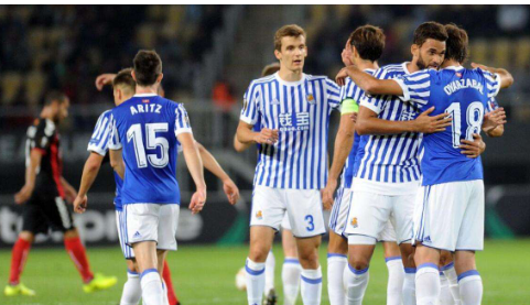 皇家社会足球俱乐部阵容、赛程、球员、数据资料汇总