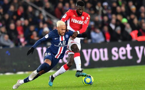 法甲:巴黎过度轻敌,内马尔大乌龙差点让摩纳哥抓住机会