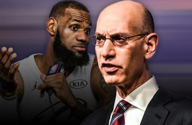 NBA球员集体的反对，这是肖华的第一次的让步