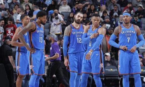 雷霆成为最安全的球队之一，17名球员全部的参加训练，无人感染