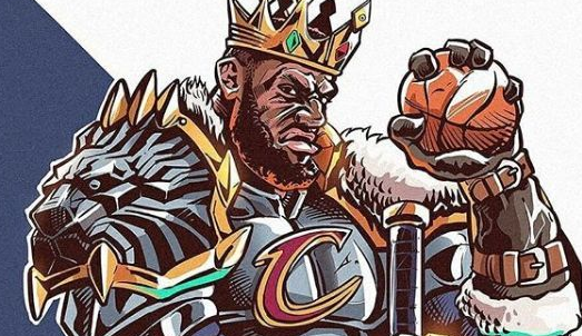 勒布朗·詹姆斯动漫微信QQ抖音头像