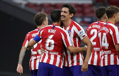 20200704西甲第34轮，马竞3-0横扫马洛卡稳居积分榜第三名