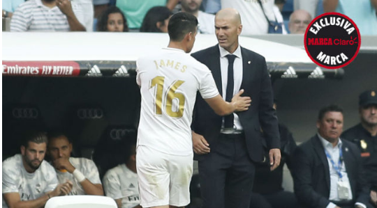 皇马巨星被“雪藏”,J罗不服齐达内直接罢赛