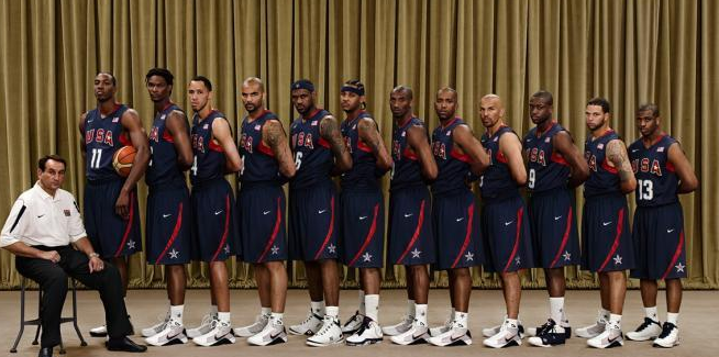 梦8队阵容名单，汇集了当时NBA顶级的篮球选手，整容强大到可以一统球坛