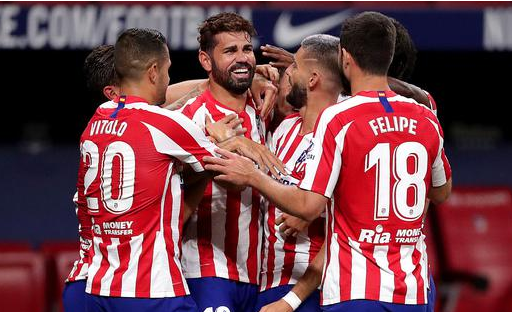 2020西甲联赛第36轮马竞1-0战胜贝蒂斯,提前锁定欧冠资格