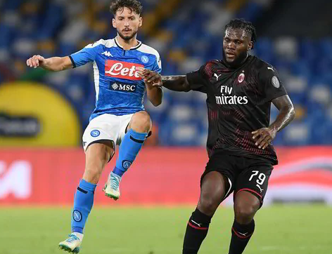 特奥凌空花式射门,凯西神速点射,米兰那不勒斯战平