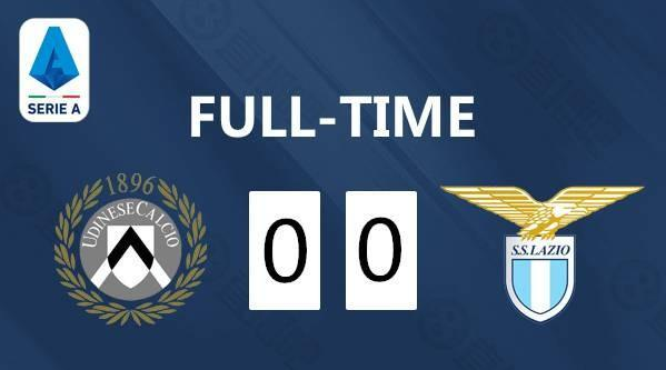 拉萨尼亚失单刀德保罗中柱 拉齐奥0-0乌迪内斯4轮不胜