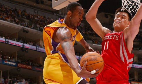 科比和姚明的关系好么