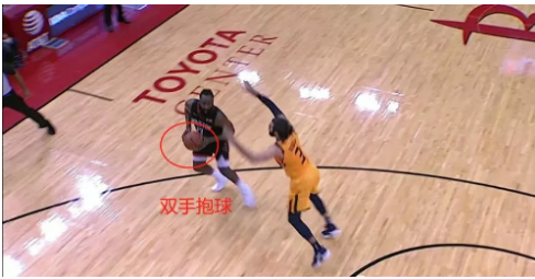 哈登后撤步三分图解