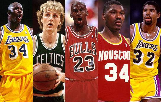 NBA球员球衣盘点，看看超巨们都是几号球员吧