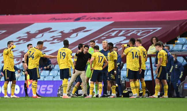 2019/20赛季英超第37轮阿森纳对战阿斯顿维拉战报 7月22日阿森纳客场0∶1不敌阿斯顿维拉