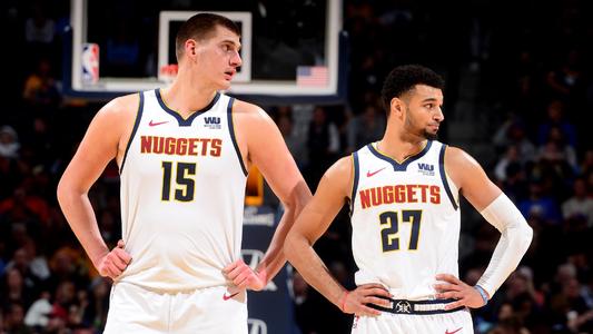 掘金的死亡五大再次发挥威力，89-82战胜奇才，平均身高2米1