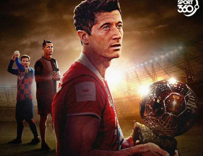 “如果金球奖没有取消，谁会获奖”民选莱万稳排第一！