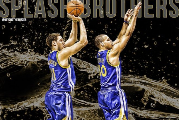 库里和汤普森为什么叫水花兄弟