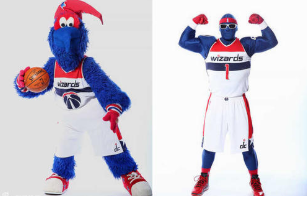 奇才队吉祥物是谁，为什么他会有两个吉祥物