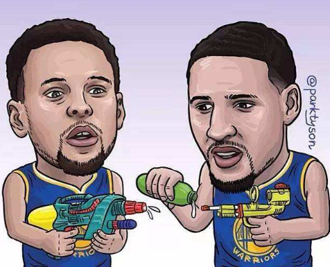 NBA情头库里汤普森 水花兄弟情侣头像