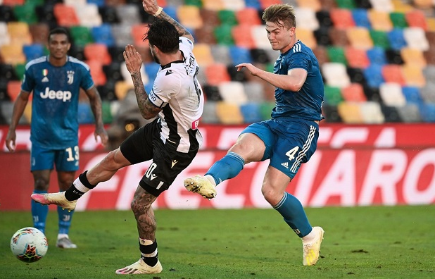 德利赫特破门难救主,尤文图斯1-2乌迪内斯遭绝杀