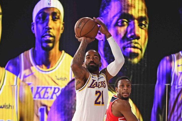 7月28日奇才116-123湖人热身赛回放 湖人力克奇才