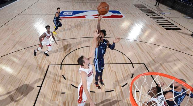 7月29日灰熊128-110热火热身赛回放 灰熊大胜热火